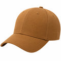 Unisex Basecap Verstellbar Braun