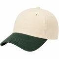 Unisex Baseballkappe Verstellbar Beige/Grün