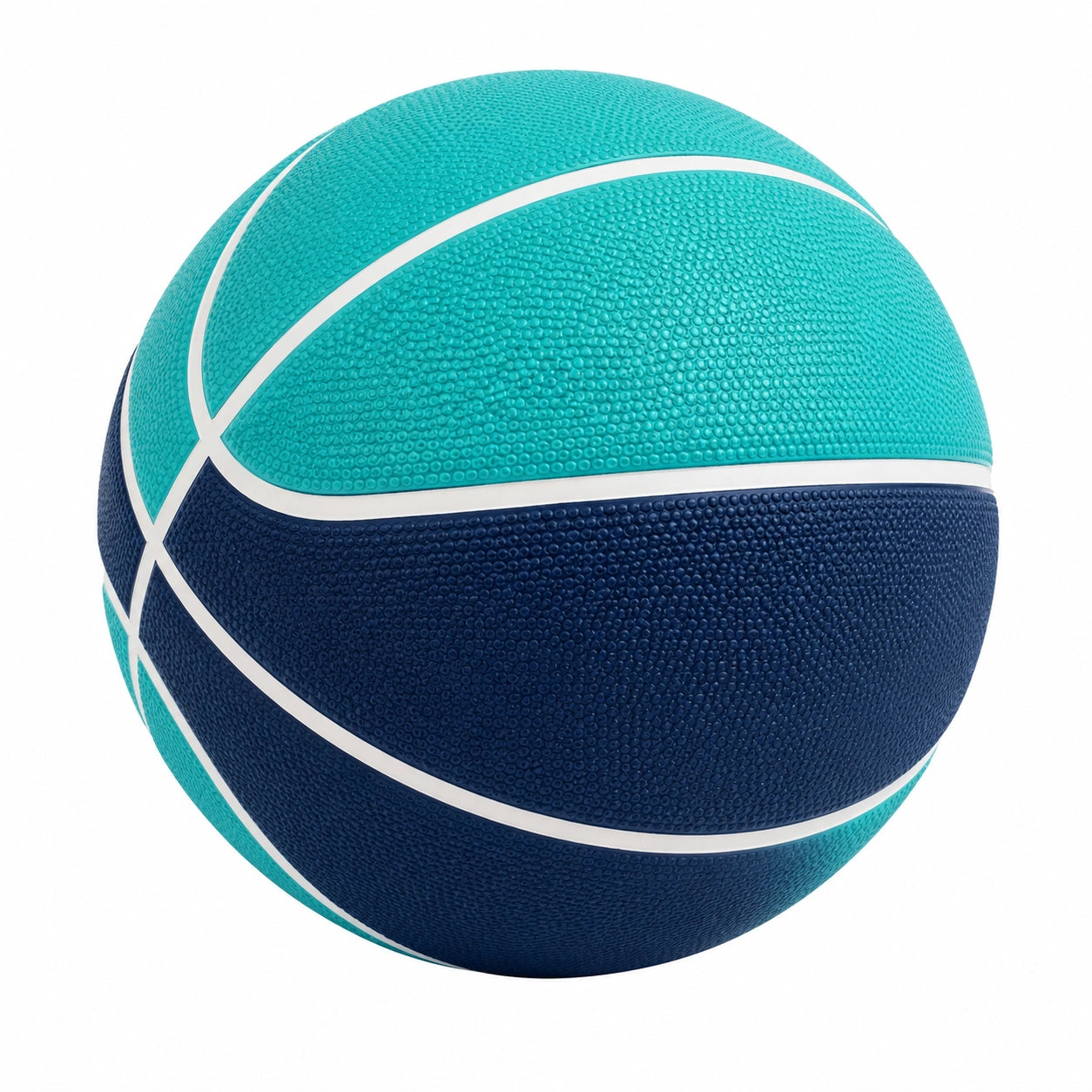 Basketball Größe 7 Blau/Dunkelblau für Indoor und Outdoor