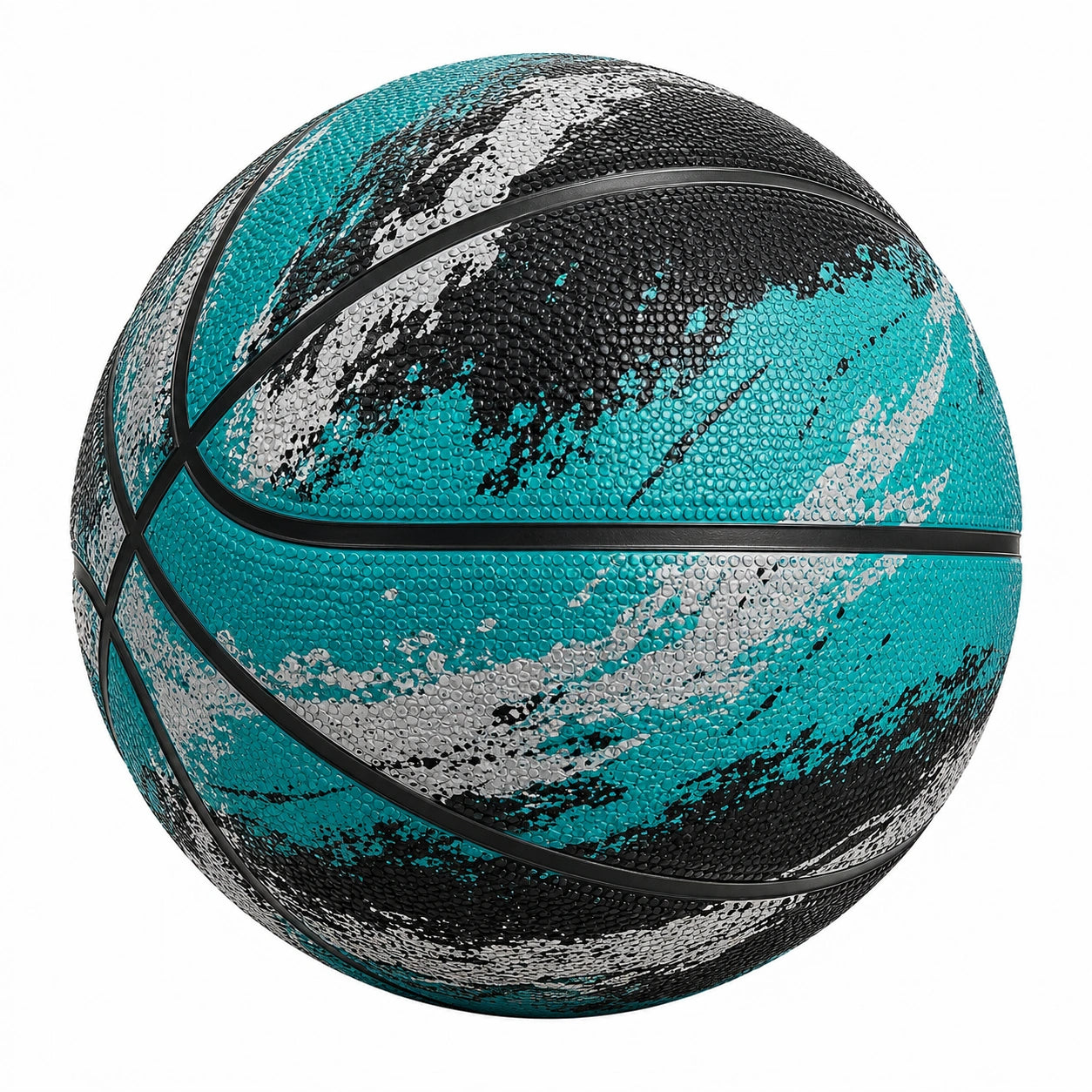 Außenbereich Basketball Blau/Schwarz/Weiß