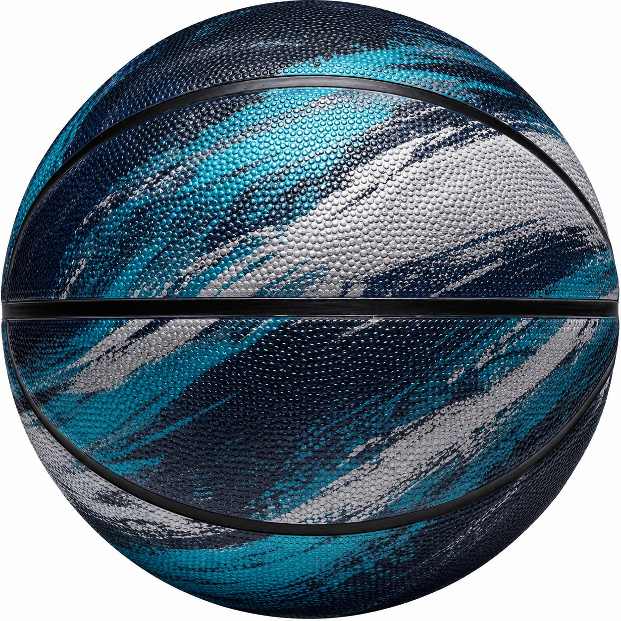 Basketball Outdoor/Indoor Blau/Schwarz/Weiß