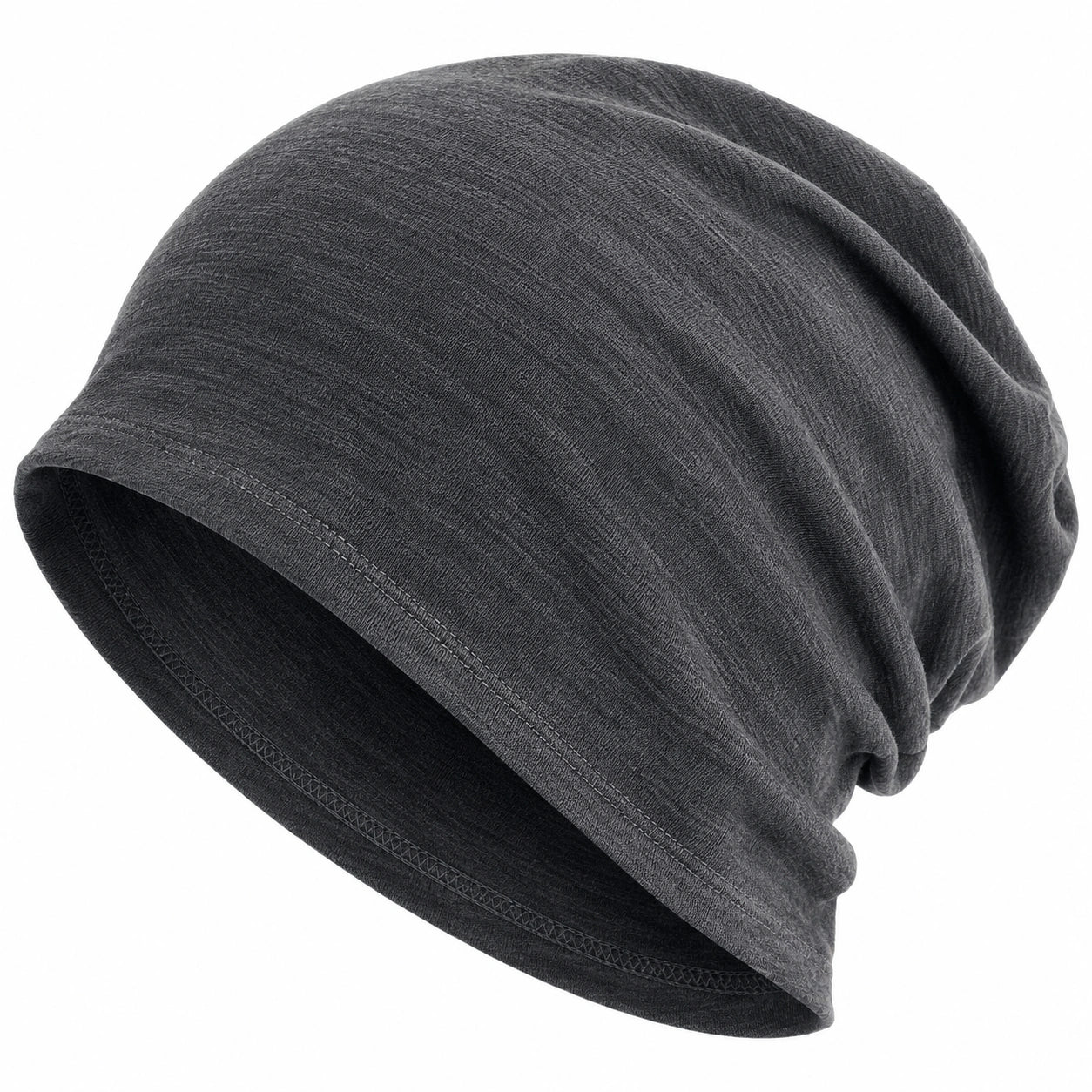 Unisex Beanie Mütze Dunkelgrau