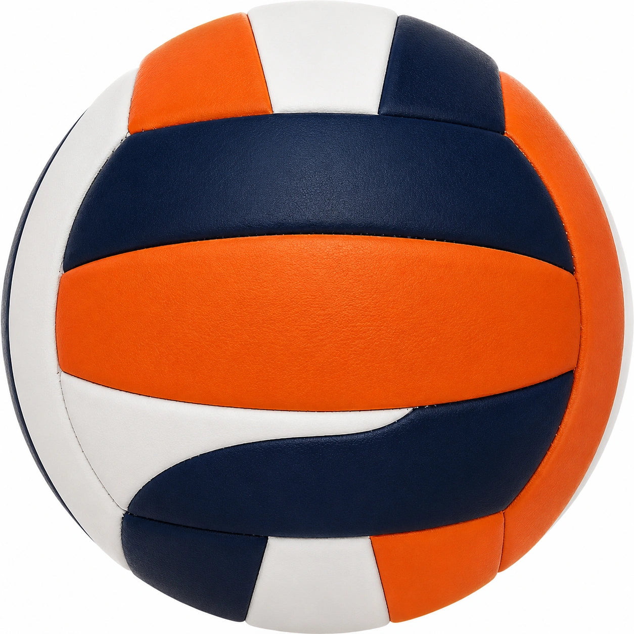 Volleyball für Indoor und Outdoor, Orange/Blau/Weiß